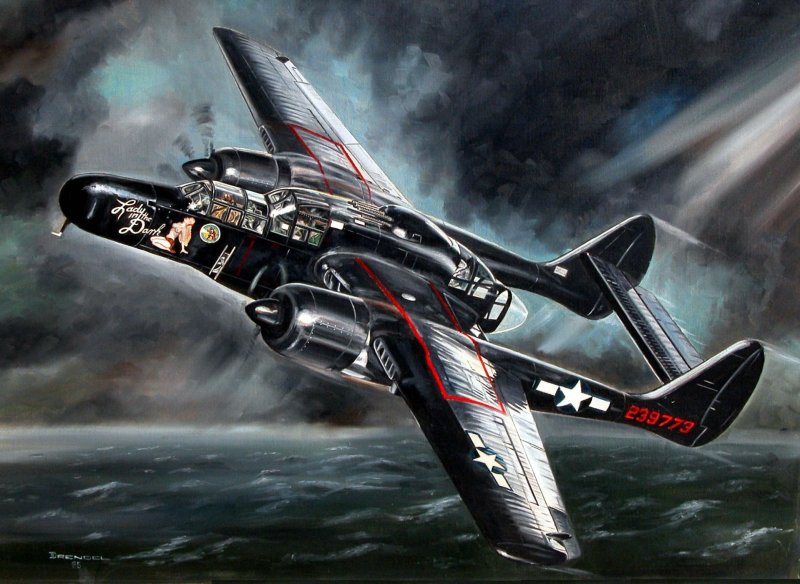Northrop p-61/f-15 Black Widow