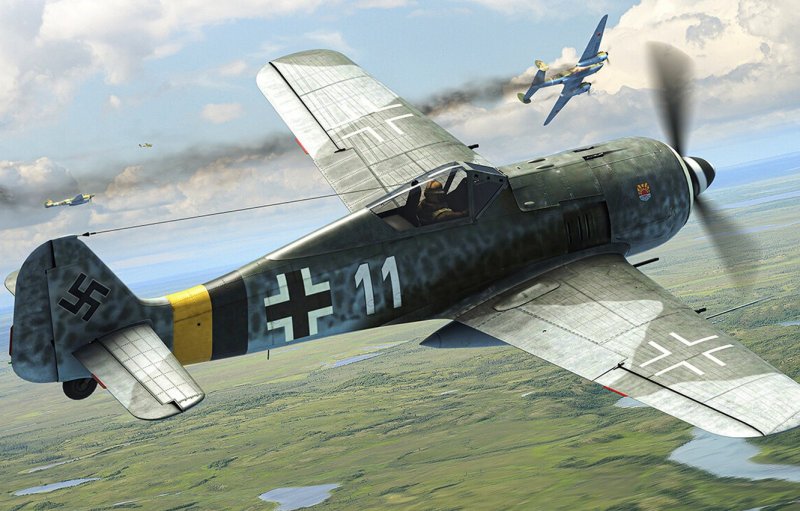 Истребитель Фокке-Вульф FW 190
