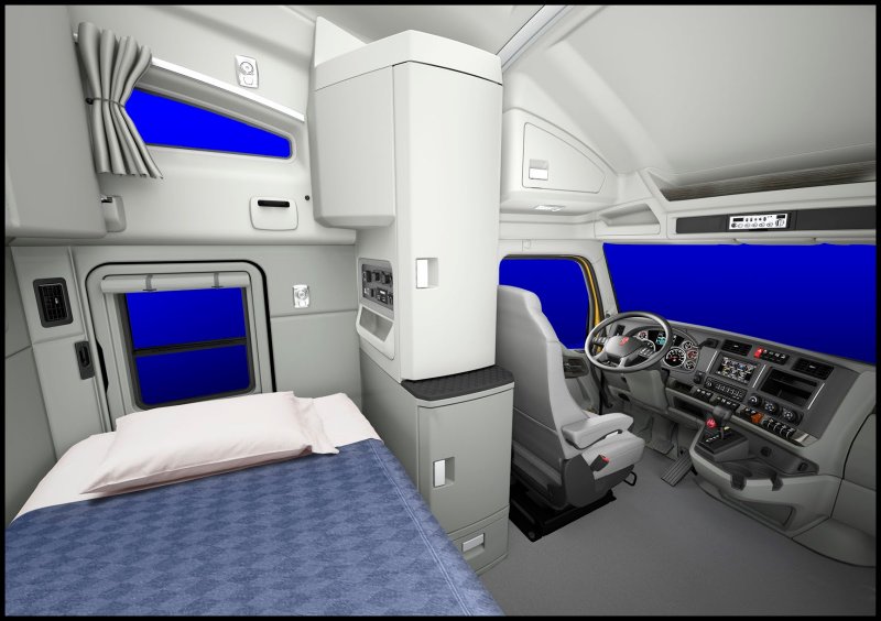 Kenworth t680 кабина