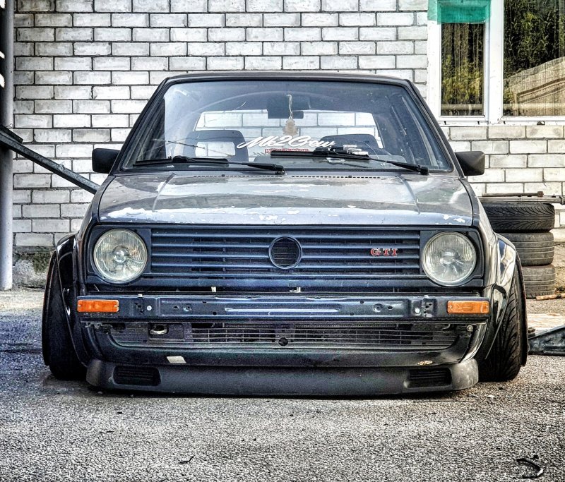 Volkswagen Golf mk2 пневма