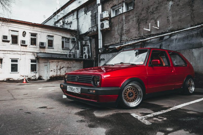 VW Golf mk2 стенс