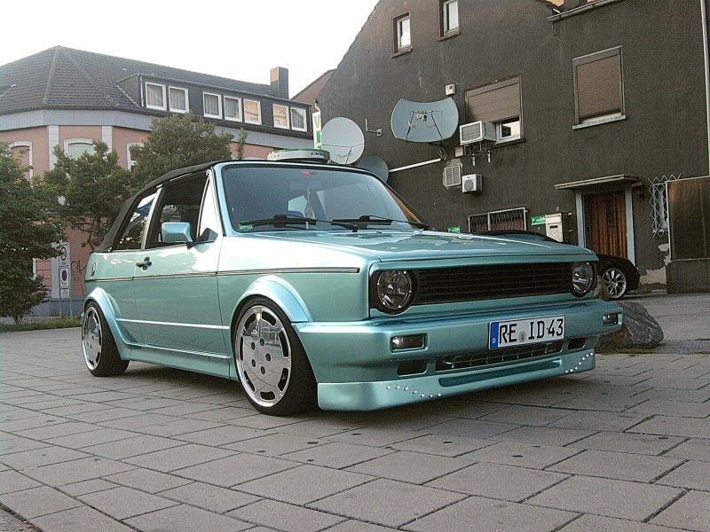 Тюнингованный Volkswagen Golf 2