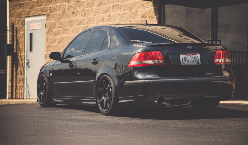 Saab 9-3 черный