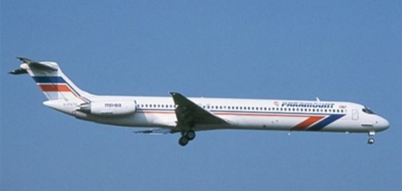 Боинг МД 80 салон
