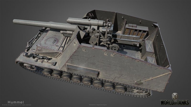 35367 Tamiya немецкое тяжелое самоходное 150мм орудие Hummel с 3-мя фигурами (1:35)