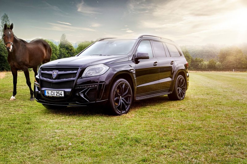 Mercedes Benz gl Black Crystal