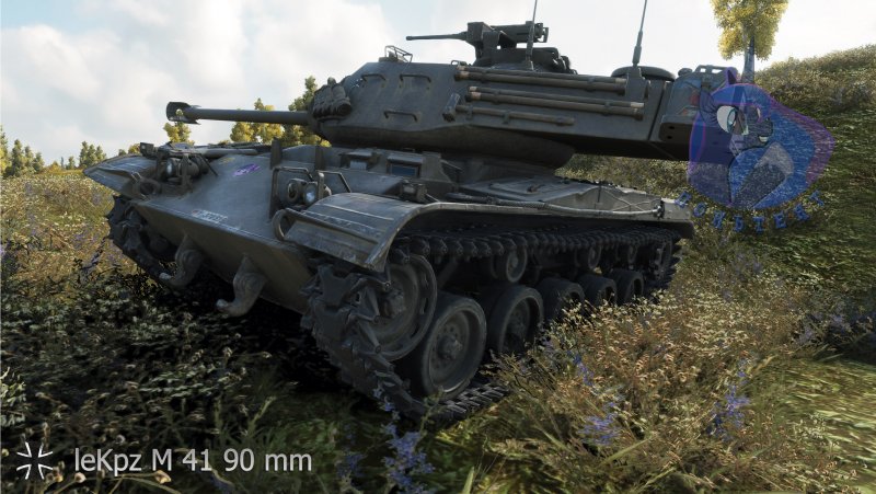 M41a1u Бельгийская модификация