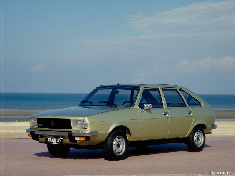 Renault 20 1979 мотор