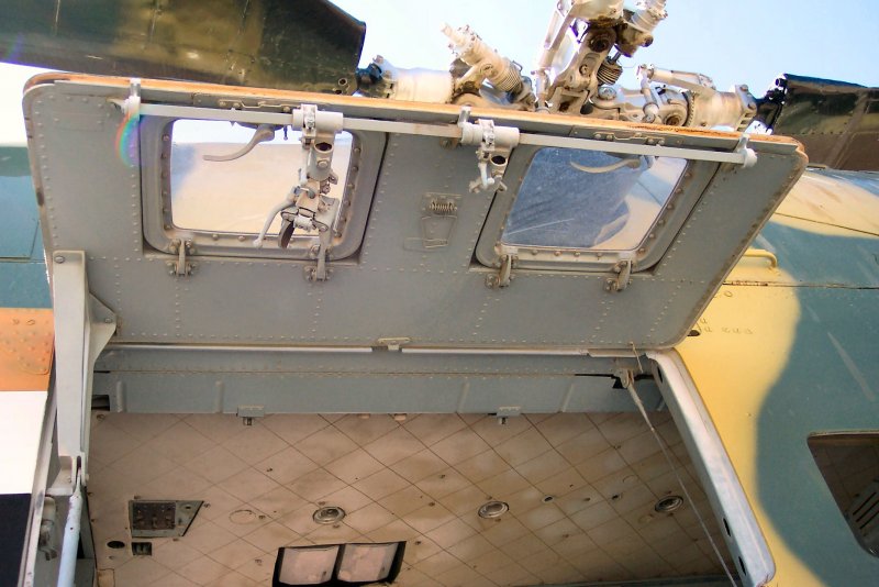 Приборная панель вертолета ми-24