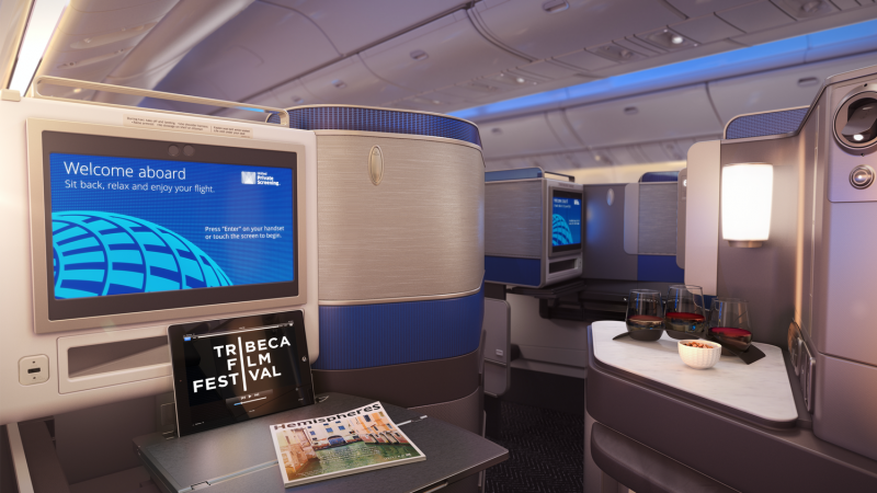 Polaris Business class United Seats