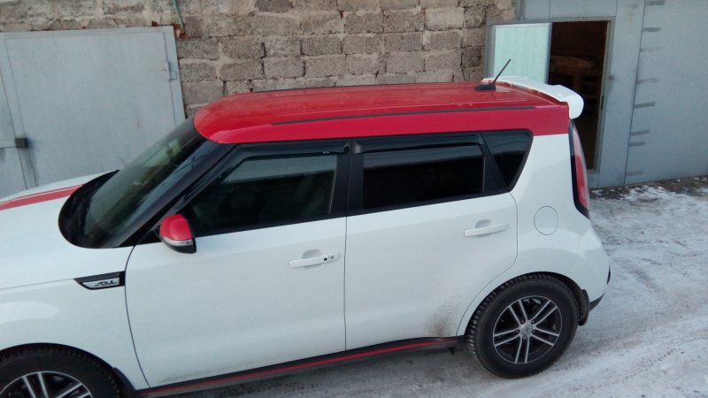 Kia Soul 2020 спойлер