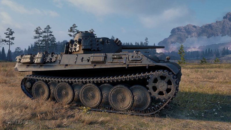 Развед пантера WOT