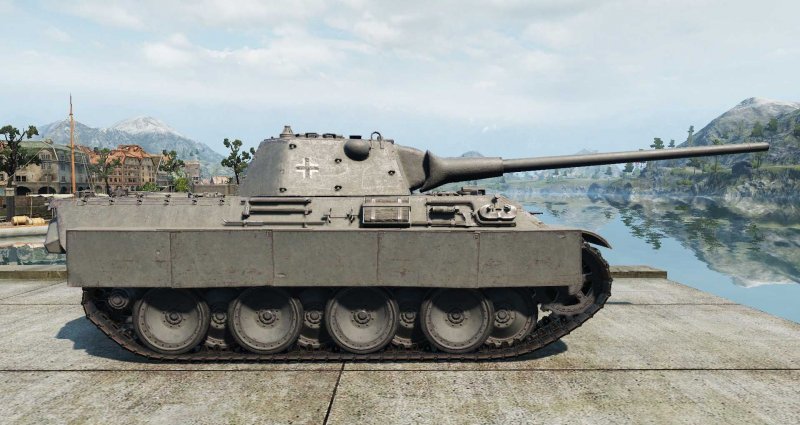 Ремоделинг для World of Tanks Panther