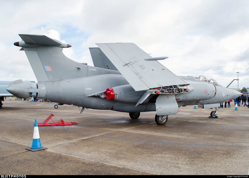 Blackburn Buccaneer бомбовый отсек