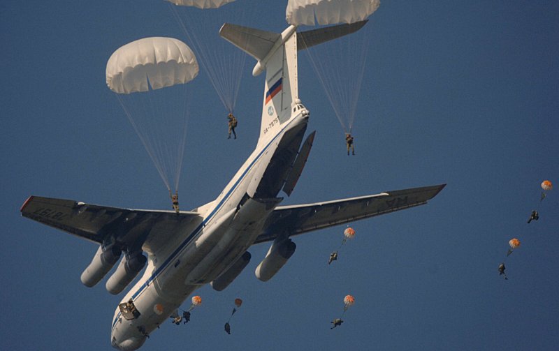 Десантирование с АН 124
