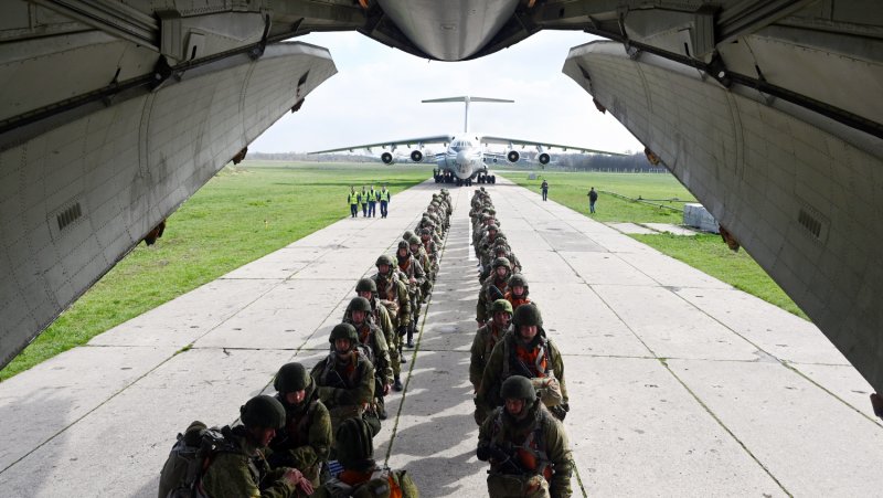 Учения ВДВ В Крыму 2021