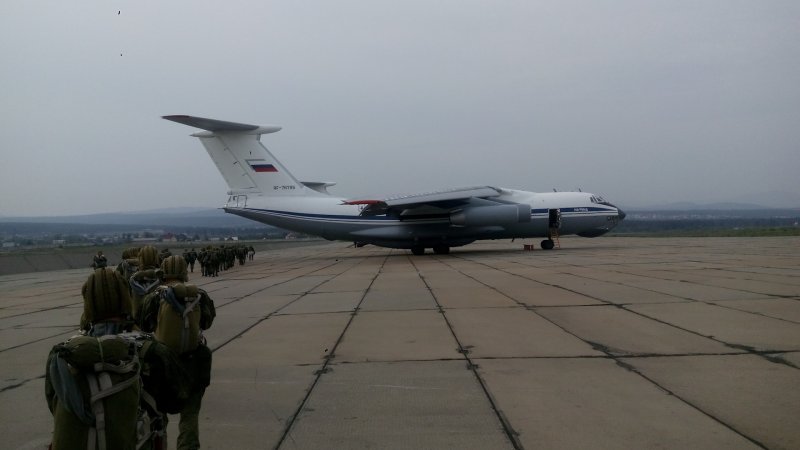 Прыжки с ил 76 ВДВ России