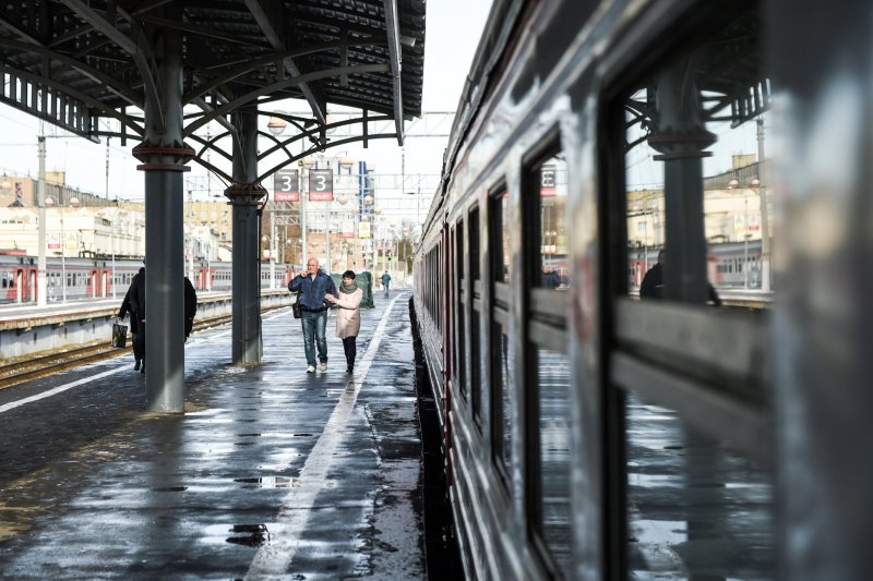 Здание вокзала в Курске