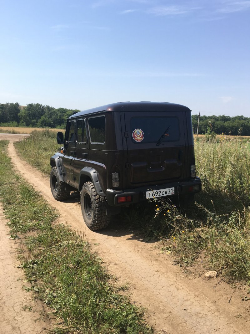 УАЗ Хантер и Гелендваген