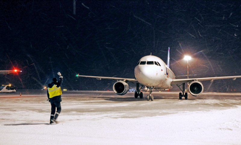 Посадка самолёта Боинг 737