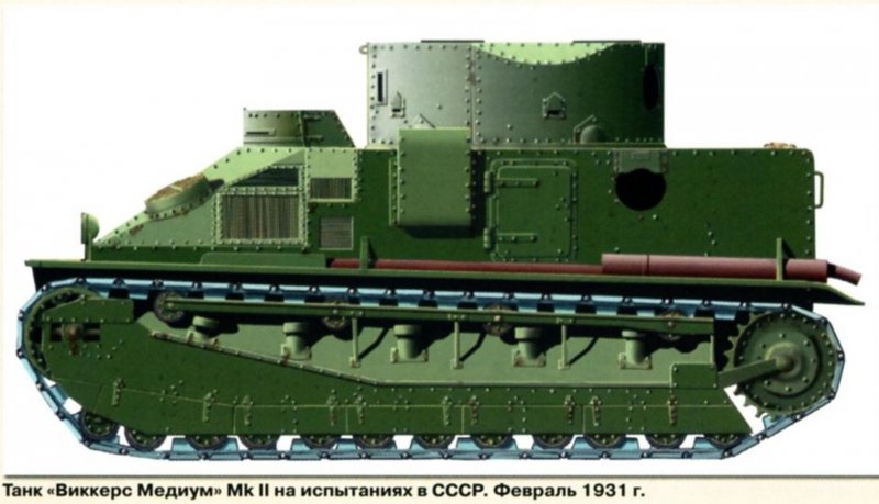 Танк Vickers Medium Mark 2