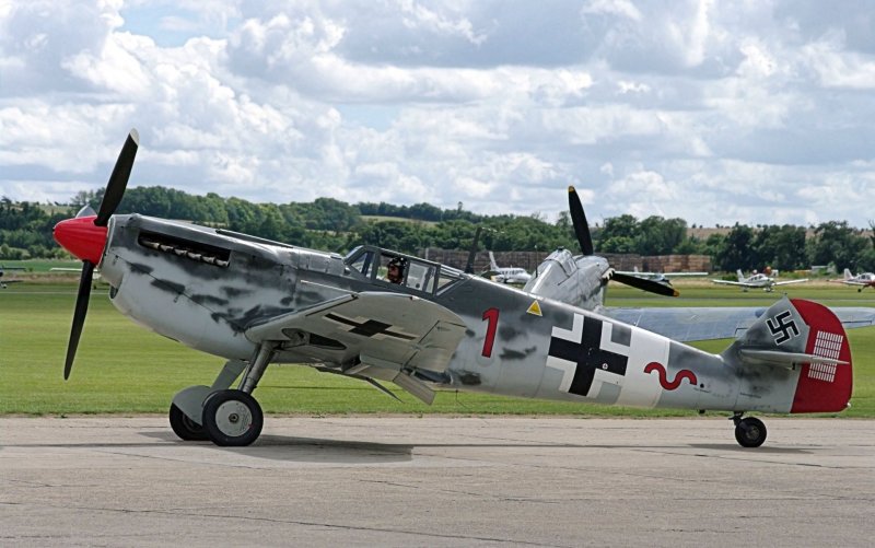Bf 109 g6 Ганса Филиппа