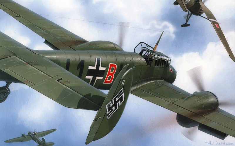 Мессершмитт bf 109 в вар Тандер