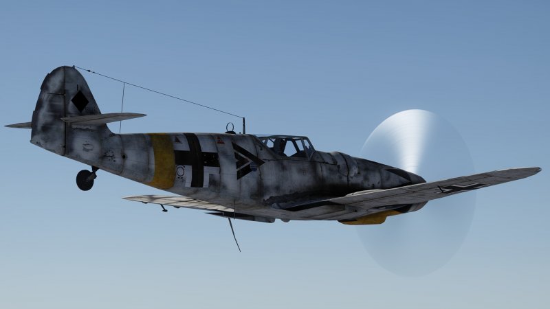 Памятник Мессершмитт bf 109