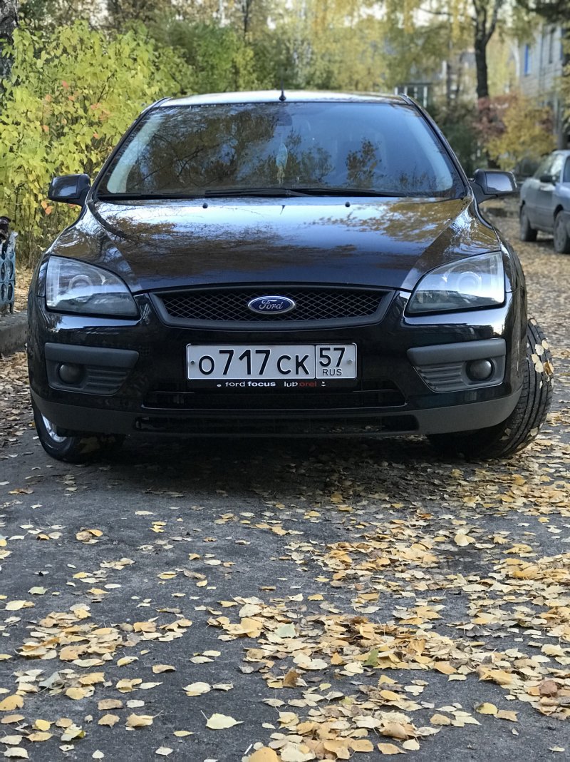 Форд фокус 2 дорестайл черный