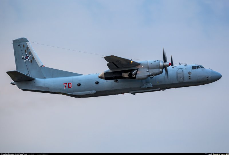 Взлёт ан12 Каир
