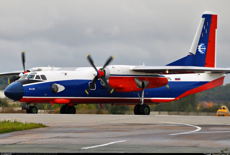 Самолет АН 26 В Жуковском