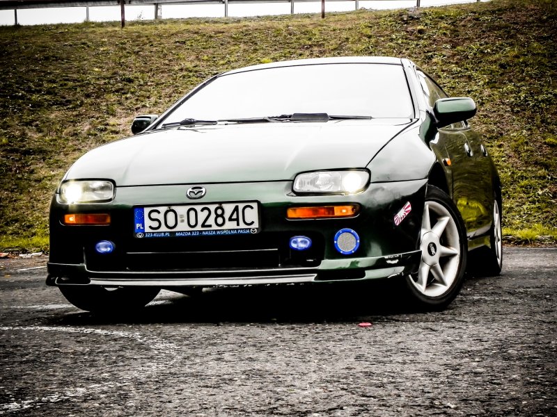 Губа Mazda 323f ba
