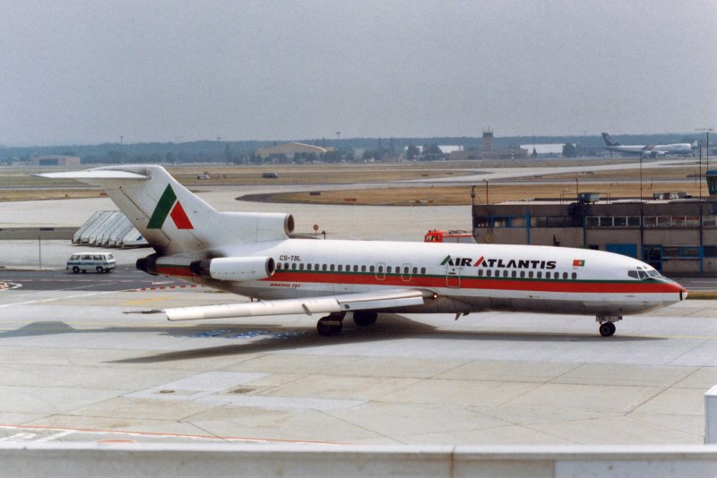Боинг 727 аэир Франс в Шереметьево 1980