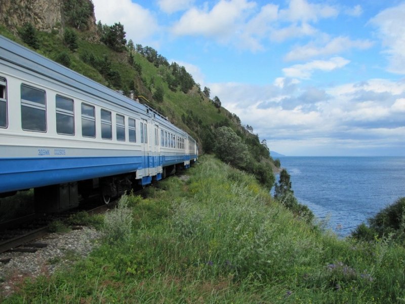 Транссибирская магистраль паровоз