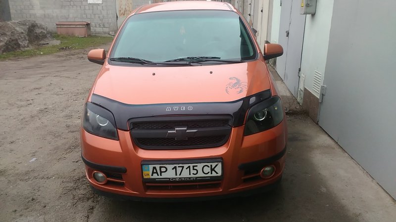 Линзы на Шевроле Авео т250