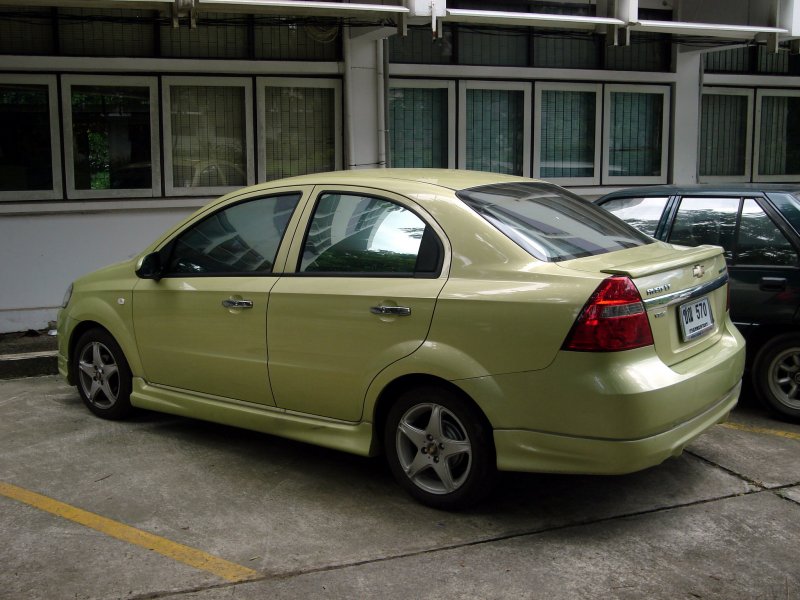 Chevrolet Aveo t250 седан