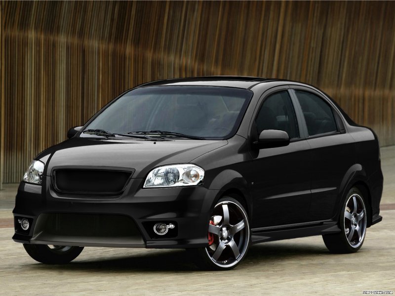 Chevrolet Aveo t250 Black