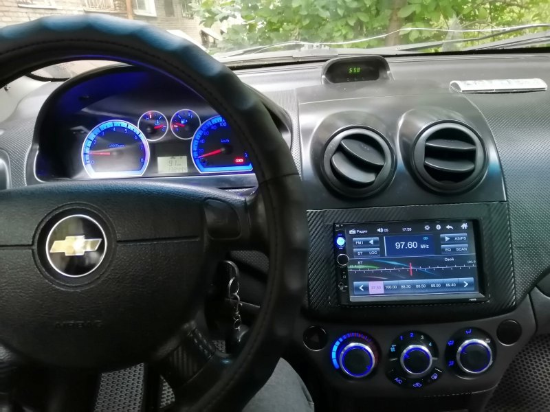 Панель Шевроле Авео т250