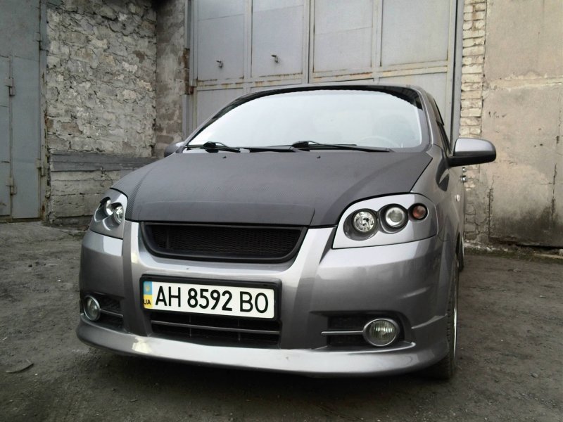 Тюнингованная Авео т250