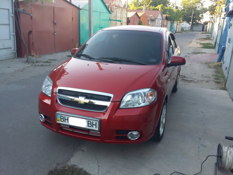 Авео т250 седан с туманками