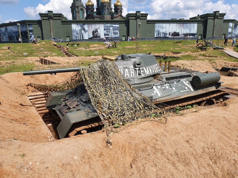 Т 34 85 из болота