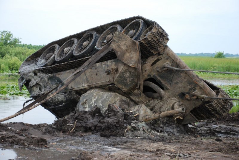 Т34 раскопки