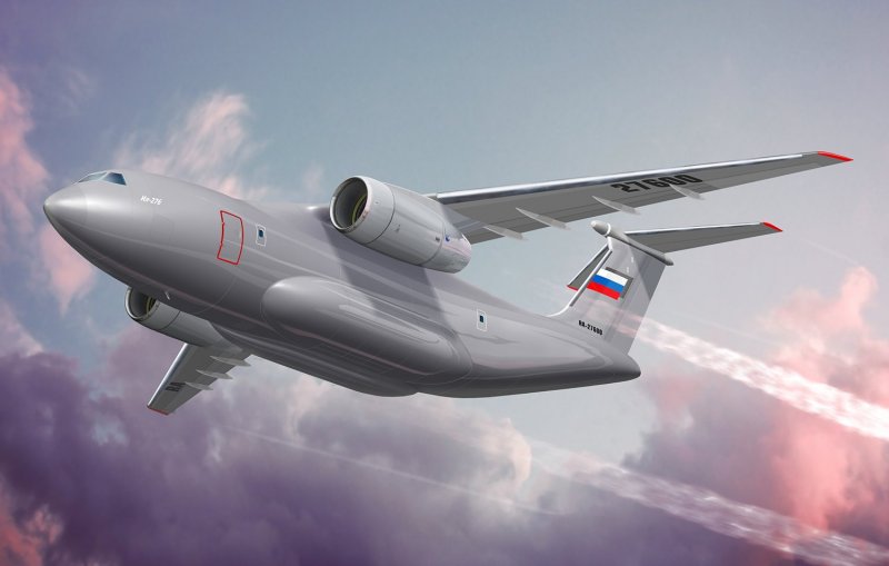 Перспективный военно-транспортный самолет ил-276