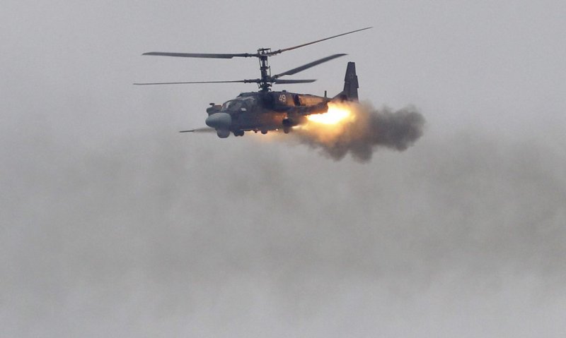 Ка-52 Аллигатор в Сирии