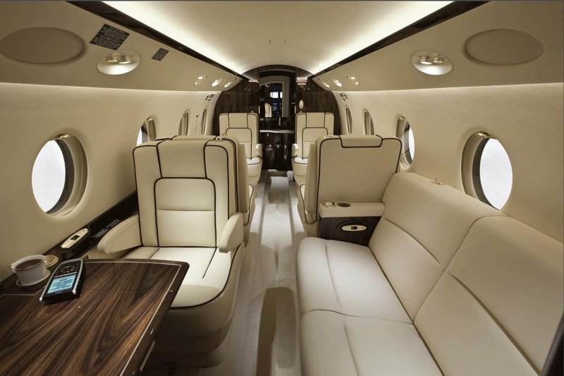 Gulfstream g280 кабина