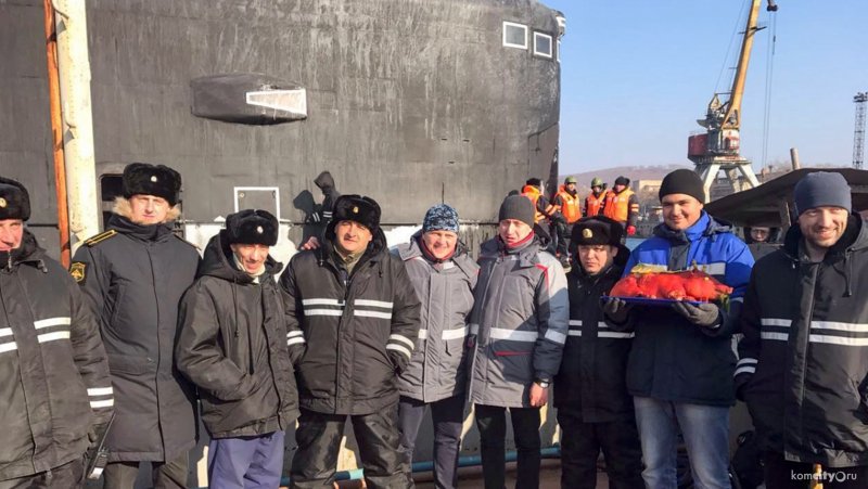 Гаджиево подводные лодки Верхотурье