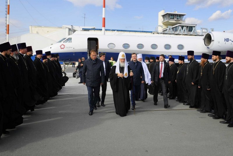 Патриарх Кирилл в Тольятти 2019