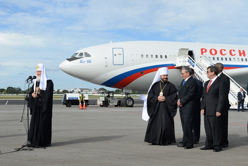Патриарх Кирилл самолет