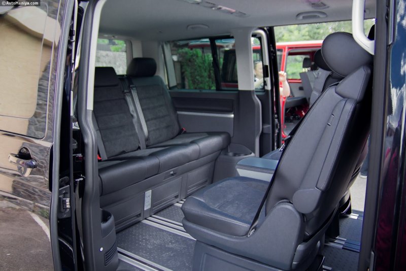 Volkswagen Caddy салон сзади