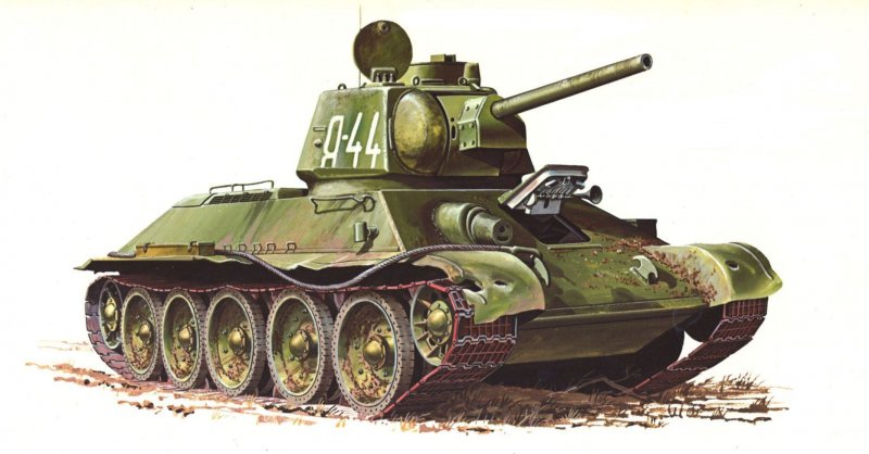 Огнемётный т-34/76